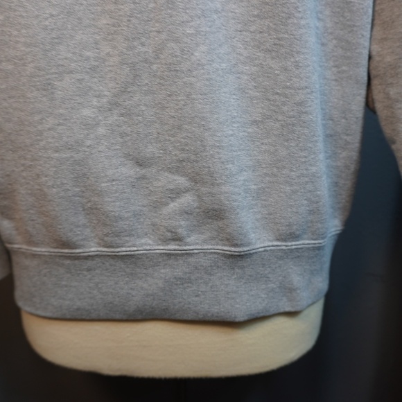 Uniqlo Womens Heather Grey Crew Neck Long-Sleeve Basic Sweatshirt Size Small - Picture 6 of 7